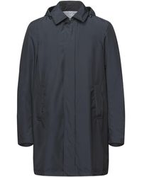 Herno - Overcoat & Trench Coat Virgin Wool, Polyamide, Polyurethane - Lyst
