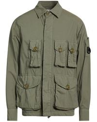 C.P. Company - Military Jacket Cotton, Polyacrylic, Elastane - Lyst