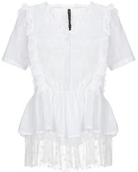 Manila Grace Blusa - Blanco