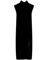 Gentry Portofino - Midi Dress Viscose, Silk - Lyst
