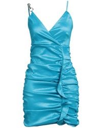 Hanita - Azure Mini Dress Polyester, Nylon, Elastane - Lyst