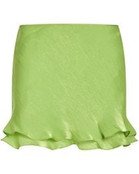 Priscavera - Mini Skirt Polyester - Lyst