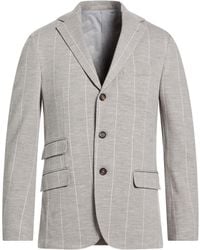 Eleventy - Light Blazer Wool, Cotton - Lyst