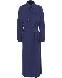 Burberry Overcoat - Blue