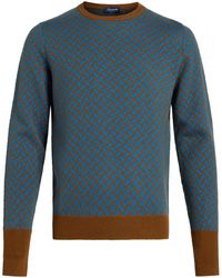 Drumohr - Azure Sweater Cashmere - Lyst