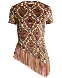 Rabanne - Top Viscose, Polyamide, Elastane - Lyst