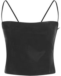 DIESEL - Top Polyester, Virgin Wool, Elastane, Polyurethane Coated - Lyst