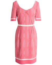 Moschino - Mini Dress Viscose, Elastane - Lyst