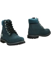 Botines de cuero tipo montura con borreguito Courmayeur Valley Timberland  de Cuero de color Marrón | Lyst