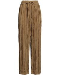 Alysi - Military Pants Viscose - Lyst