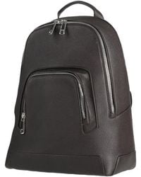 Moorer - Dark Backpack Leather - Lyst