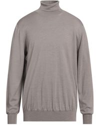 Vneck - Turtleneck Merino Wool, Silk - Lyst