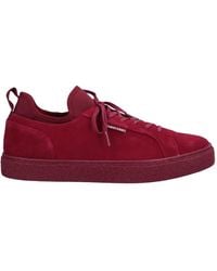 red calvin klein sneakers