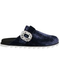 Roger Vivier - Mules & Clogs Textile Fibers - Lyst