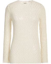 Isabel Marant - Ivory Top Polyamide, Cotton, Elastane - Lyst