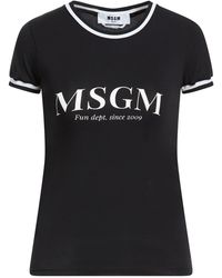 MSGM - T-Shirt - Lyst