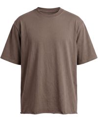 Rick Owens - Taupe T-Shirt Cotton - Lyst