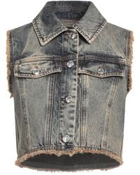 Sportmax - Denim Outerwear Cotton - Lyst