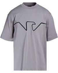 Emporio Armani - T-Shirt Cotton - Lyst