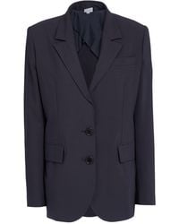 Aspesi - Midnight Blazer Polyester, Virgin Wool, Elastane - Lyst