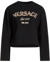 Versace - Sweatshirt Cotton, Elastane - Lyst