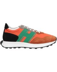 Hogan - Sneakers Leather, Textile Fibers - Lyst