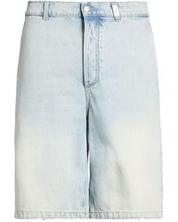 McQueen - Denim Shorts Cotton - Lyst