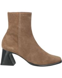 Ángel Alarcón - Camel Ankle Boots Leather - Lyst