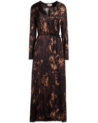 Ottod'Ame - Caring Maxi Dress Polyester, Virgin Wool, Elastane - Lyst