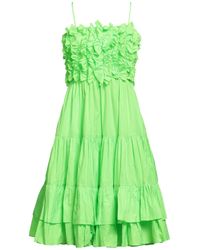 MSGM - Robe midi - Lyst
