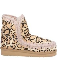 Mou - Ankle Boots Cow Leather, Shearling - Lyst