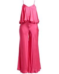 ViCOLO - Fuchsia Jumpsuit Viscose - Lyst