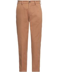 Messagerie - Camel Pants Cotton, Elastane - Lyst