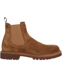 Officine Creative - Camel Ankle Boots Leather - Lyst