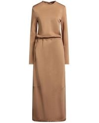 Jil Sander - Maxi Dress Viscose, Virgin Wool, Polyamide, Elastane - Lyst