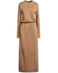 Jil Sander - Maxi Dress Viscose, Virgin Wool, Polyamide, Elastane - Lyst