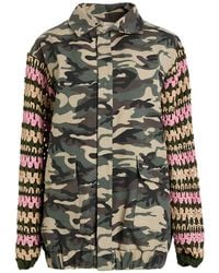 TU LIZE - Military Jacket Cotton, Acrylic - Lyst