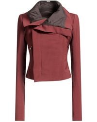 Rick Owens - Jacket Virgin Wool, Polyamide, Elastane - Lyst