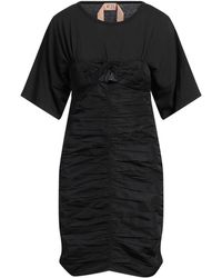 N°21 - Mini Dress Polyester, Cotton - Lyst