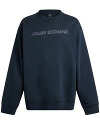 ARMANI EXCHANGE - Sweatshirt Cotton - Lyst