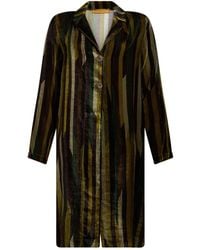 Siyu - Overcoat & Trench Coat Viscose, Silk - Lyst