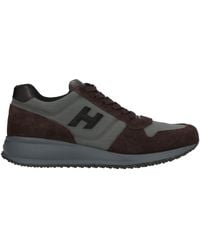 Hogan - Sneakers Leather, Textile Fibers - Lyst