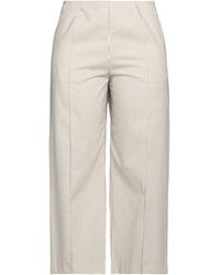 Sonia Rykiel - Ivory Pants Cotton - Lyst