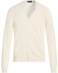 Zanone - Cardigan Cotton - Lyst