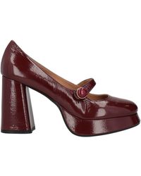 Roberto Festa - Burgundy Pumps Leather - Lyst