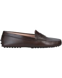 Tod's - Loafers Leather - Lyst