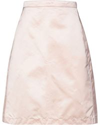 Jil Sander Navy Mini Skirt - Pink