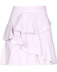 Étoile Isabel Marant Falda vaquera - Blanco
