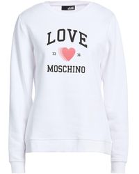 Love Moschino - Sweatshirt Cotton, Polyester - Lyst