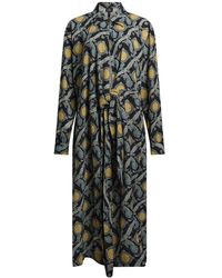 Etro - Midi Dress Polyester, Elastane - Lyst